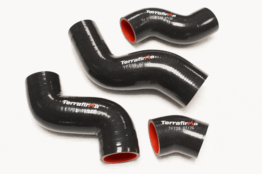 Discovery 2 Td5 Silicone Intercooler Hose Set Black Twinwoods 4x4
